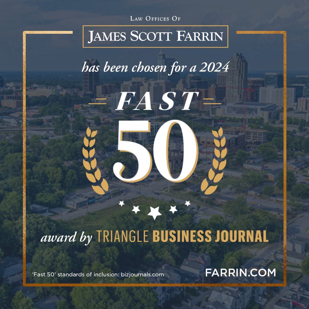 Triangle Business Journal Fast 50 Award